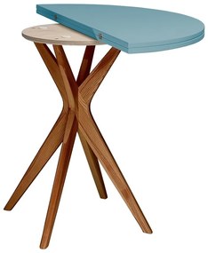 Tavolo da pranzo rotondo allungabile 45x90 cm Jubi – Ragaba