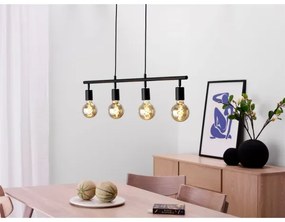 Cottex T1924SV - Lampadario a cavo ARC 4xE27/60W/230V