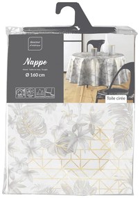 Tovaglia adatta per pulizia con panno umido ø 160 cm Coconut – douceur d'intérieur