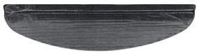 Tappetini Autoadesivi per Scale 10pz Neri 65x22,5x3,5 cm