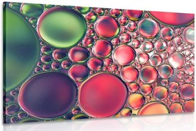 Quadro su tela – Gocce d'olio astratte