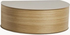 Set di 2 comodini da parete in legno con cassetto Wallie