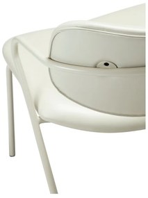 Poltrona in similpelle crema Zed - DAN-FORM Denmark