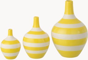 Set di 3 vasi decorativi Streifen, alt. 32 cm