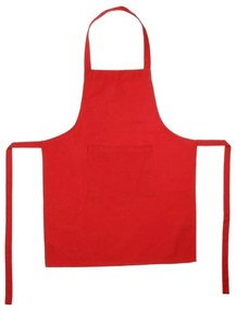 Grembiule con Tasca Atmosphera Rosso Cotone 60 x 80 cm