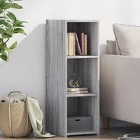 Credenza Grigio Sonoma 30x41x93 cm in Legno Multistrato 846346