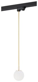 Argon 4308 - Lampadario con sistema a binario BANG 1xG9/6W/230V ottone