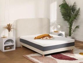 Materasso 160 x 200 cm schiuma HD 5 zone e accoglienza memory sfoderabile sp. 20 cm - KELIH di YSMÉE