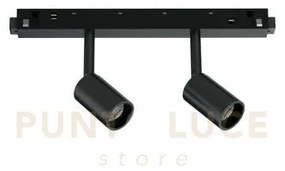 Ego spot double led cob osram 5 w 30° on-off 500 lm 3000 k nero