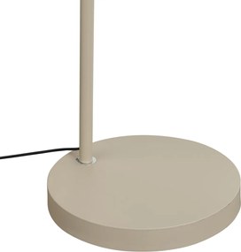 Lampada da terra per esterni Japandi beige con paralume in corda IP44 - Arc Jayla