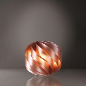 Lampada Da Tavolo Globe 1 Luce In Polilux Rame D25 Made In Italy