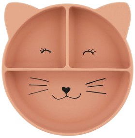 Piatto in silicone con ventosa Mrs. Cat