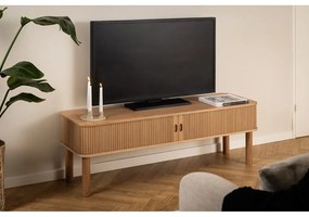Tavolo TV in rovere naturale 140x45 cm Langley - Actona