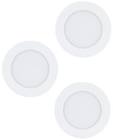 Eglo 98631 - SET di 3 faretti da incasso LED FUEVA 3xLED/5W/230V