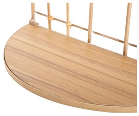 Scaffale in metallo a castello in colore naturale Arch - Mauro Ferretti