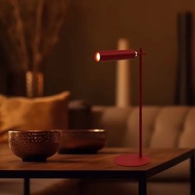LED Lampada da tavolo magnetica dimmerabile LED/3W/5V 4000K 1500 mAh rosso