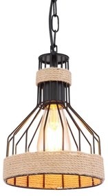 Globo 15675H - Lampadario su catena HALIA 1xE27/60W/230V