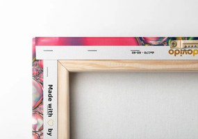 Quadro su tela – Gocce d'olio astratte