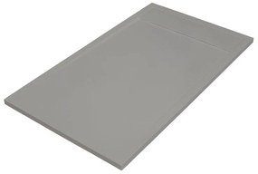 Piatto doccia SENSEA in resina Neo grigio L 70 x L 100 x H 3 cm opaco effetto pietra