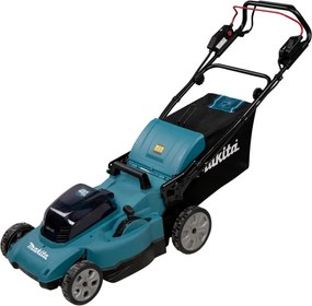 Rasaerba semovente lxt 48 cm 36V (2x18V) Makita con 2 batterie 18V 5.0Ah - doppio caricabatteria - DLM481CT2