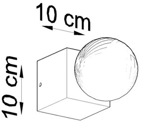 Sollux SL.0676- Applique ABEL 1xE27/60W/230V