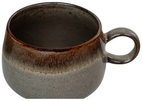 Set di 4 tazze in gres grigio da 500 ml Selma - House Nordic