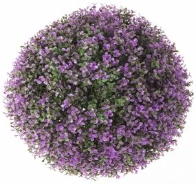 Pianta Decorativa   Sfera Lavanda Plastica 40 x 40 x 40 cm