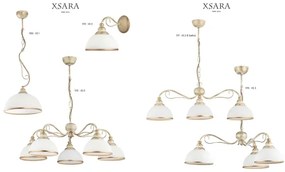 Jupiter 1172 - XS 5 - Lampada a sospensione XSARA 5xE27/60W/230V