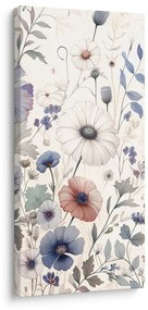 Quadro su tela – Fiori delicati