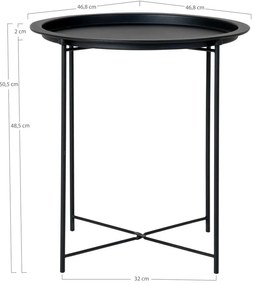 Tavolo rotondo in metallo ø 47 cm Bastia - House Nordic