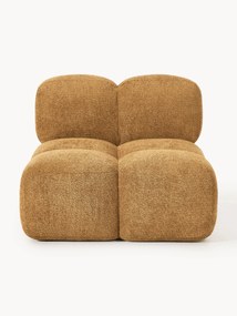 Modulo centrale in teddy-bouclé Tayla