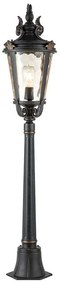 Lampione da giardino, BT4-M H 117 cm, bronzo, IP44 ELSTEAD