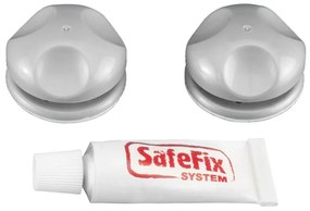 set di fissaggio senza foratura 2 pz Eureka - Metaltex