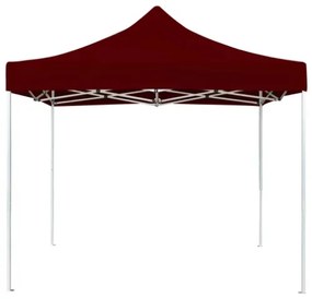 Gazebo Professionale Pieghevole Alluminio 2x2m Bordò