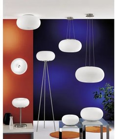 EGLO 86814 - Lampadario a sospensione con filo OPTICA 2xE27/60W