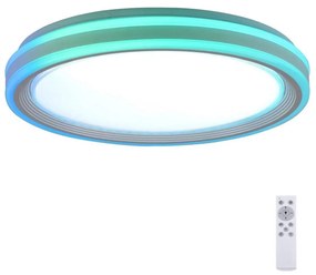 Leuchten Direkt 15154-16 - Plafoniera LED RGB dimmerabile EDGING LED/39W/230V