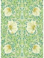 Morris & Co Carta da parati Simply Pimpernel - Weld/ Leaf Green