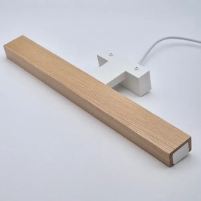 Brilagi- Illuminazione a LED per specchi da bagno WOODY MIRROR LED/8W/230V IP44 quercia/bianco