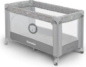 Lionelo - Lettino da viaggio STEFI grigio