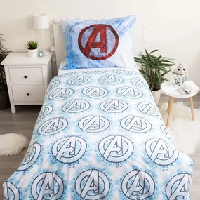 Biancheria da letto in cotone per bambini Heroes, 140 x 200 cm Avengers - Jerry Fabrics