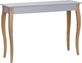 Consolle grigio scuro Tavolino da toilette 105 x 74 cm - Ragaba