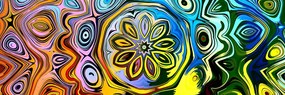 Quadro su tela – Arte colorata creativa