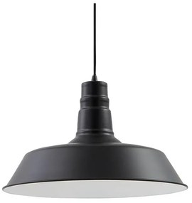 Laylan Lampada a Sospensione Ø46 Nero/Bianco - Lindby