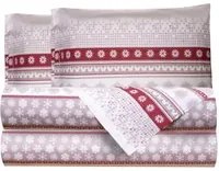 Completo letto matrimoniale Stelle alpine