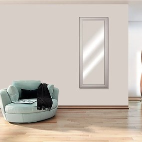 Specchio Glitterata rettangolare bianco 56 x 141 cm