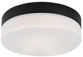 Rabalux 75026-Plafoniera LED da bagno GAELO LED/18W/230V diametro 28 cm nero