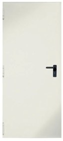Porta tagliafuoco battente EI2CE 120 avorio L 90 x H 215 cm reversibile