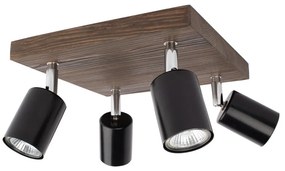 Spot-Light DO2910456 - Faretto da binario MANARA 4xGU10/5W/230V pino