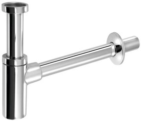 Bruckner - Sifone rotondo per lavello DN32 cromo lucido