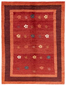 Gabbeh Tappeto persiano 150x200 Rosso (Iran) Annodato A Mano